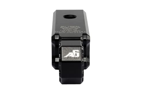 Agency 6 Recovery Hitch Shackle Block Kit 2" Receiver Block - Black - color: Black