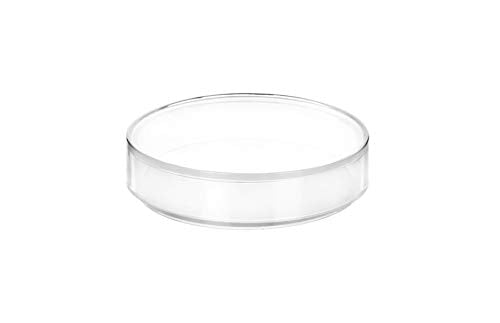 EISCO Plastic Petri Dish with Lid - 2" Diameter, 0.5" Depth - Molded in Polypropylene - Reusable - Translucent