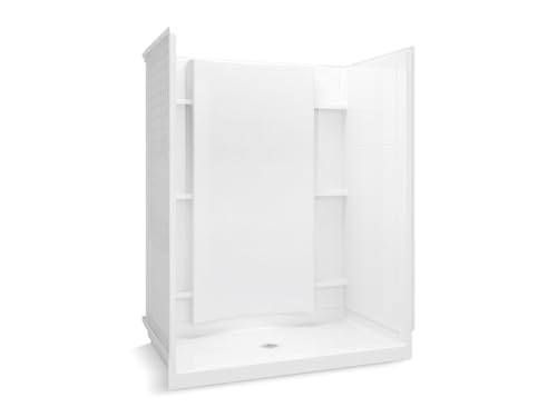 STERLING 72270100-0 Accord Shower Kit, 60-Inch x 36-Inch x 77-Inch, White