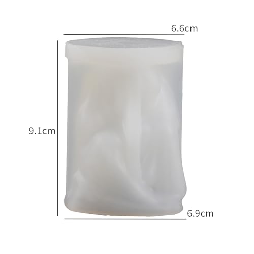 Skull Silicone Mold for Candle Making - 3D Animal & Clay Mold, Ghost Resin Casting Mold, Home Decor Molds - color: emr-candle-mage-robe