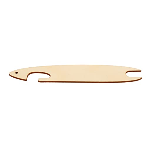 Fayelume 2 PCS Rigid Heddle Loom, Wooden Belt Weaving Kit, Weaving Loom Kit Weaving Shuttle Tools Arts Crafts for Bracelet Bag Belt Camera Strap