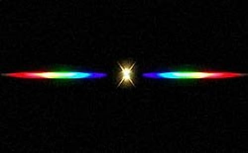 Rainbow Symphony Diffraction Grating Slides, Linear, 500 Line/Millimeters, Made in USA, Package of 10 - color: 500, size: 10 Pack