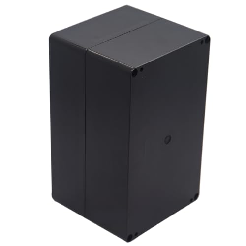 Junction Box IP65 Waterproof ABS Plastic Electrical Project Case Power Junction Boxes, Project Box with 4 PCS M16 Cable Glands 7.87x4.72x4.45 inch (200 x 120 x113 mm) - color: Black, size: 7.87"x4.72"x4.45"