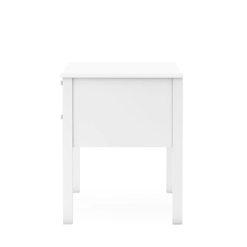 Guidecraft Madison Kids Desk and Chair Set - White: Wooden Table with Storage and Drawers | Children's Workstation, Computer Table and Chair Set for Bedroom Furniture | Study & Activity Desk for Kids - size: Desk and Chair Set