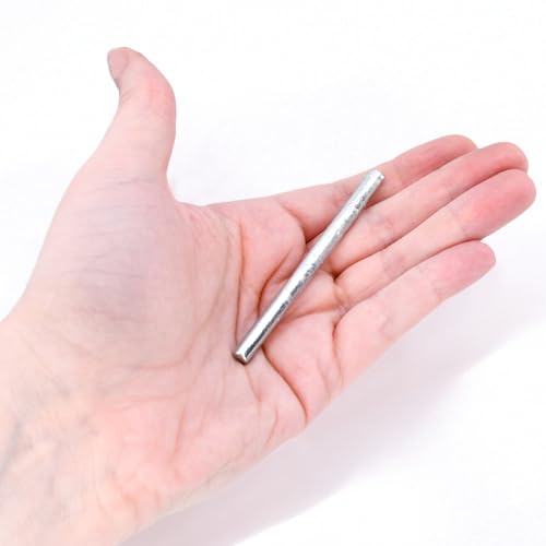 Eisco - Cast Iron Bars, 70mm x 6mm Diameter, Pack of 10 - Replacement Bars for Thermal Expansion, Tensile Testing & Material Science Experiments
