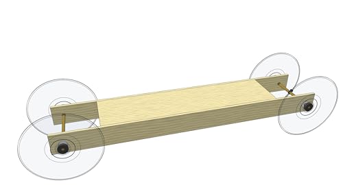 Low Inertia Wheels and Axles Mousetrap Car/Rubber Band Racer STEM projects