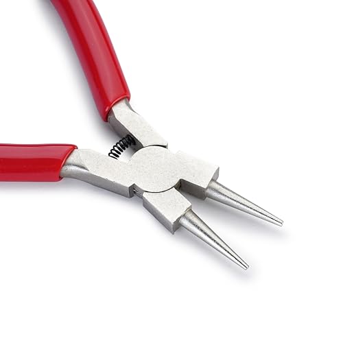 HURON Pliers Round Nose (1/3/10/25/100 pc) (10pc) - style: Round Nose