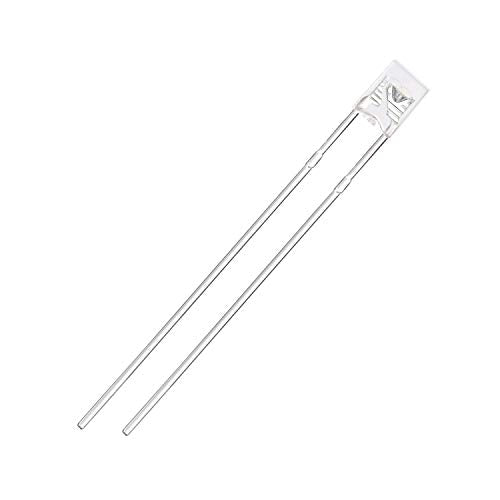 CHANZON 100 pcs 2x3x4 White LED Diode Lights 234 (DC 3V 20mA) - color: A) White (100pcs)
