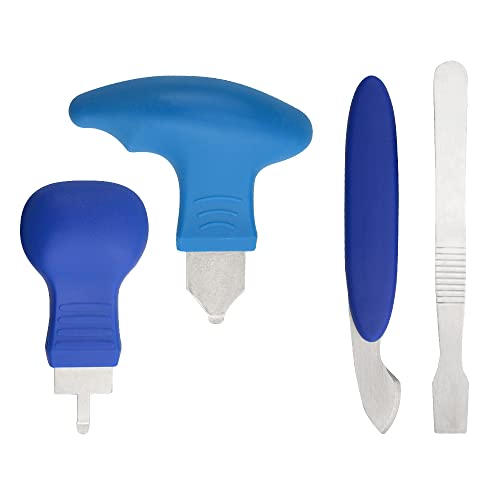 4Pack Model Separator Model Part Opener Basic Tool Set for Building Splitting Car Model Airplane Model (Blue) - color: Blue