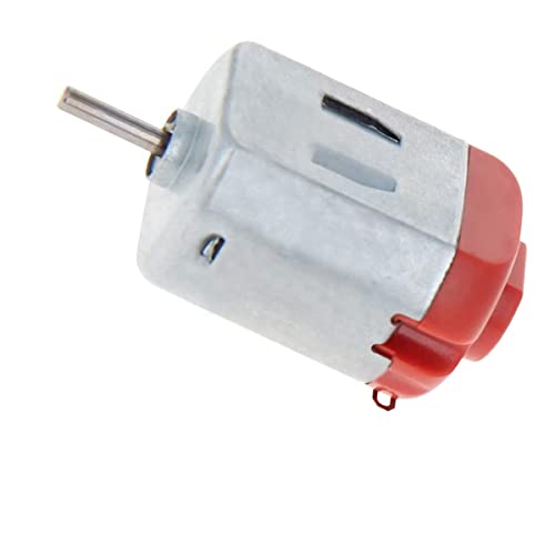 1.5-3V 15000RPM DC Micro Motor 130 Mini Motor Electric Motor Round Shaft for RC Boat Airplane Toys Model DIY Hobby Science Projects- (6 PCS) - style: 130 DC Motor