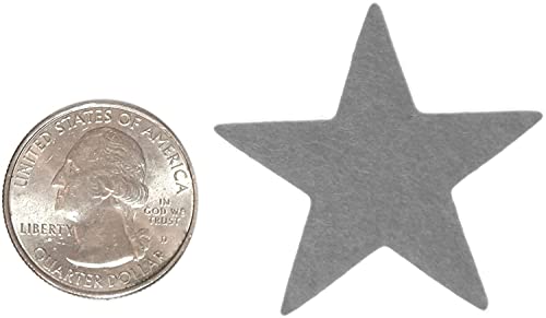 Playfully Ever After 1.5 inch Stiff Felt Stars 88pc (Buttercream) - color: Buttercream