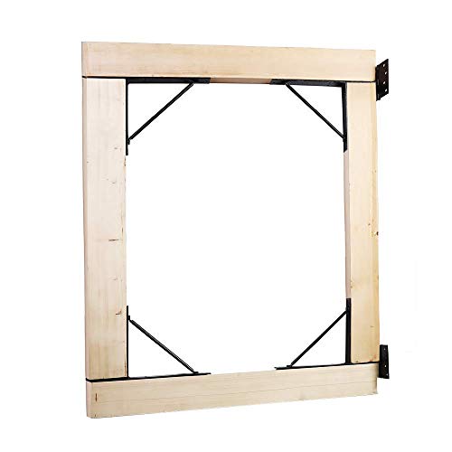 Mofeez Corner Brace Bracket No Sag Kit for Shed Doors, Driveway Gates, Corral Gates, Wood Windows - style: Anti Sag Gate Kit