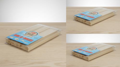 Guillow's Box O' Balsa 1 lb Model Wood Kit - Assorted Sheets & Blocks