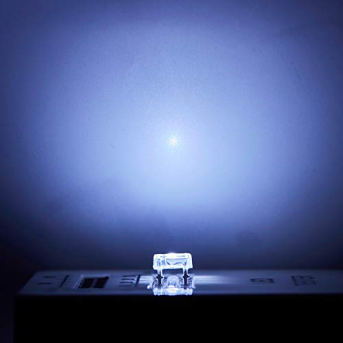 CHANZON 100 pcs Piranha Superflux White LED Diode Lights (DC 3V 20mA) - color: A) White (100pcs)
