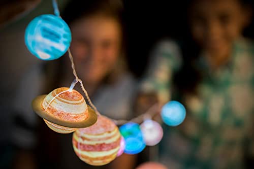 4M DIY Solar System String Lights - Outer Space Art & Craft Kit, Kids 5+ - style: Solar System Lights