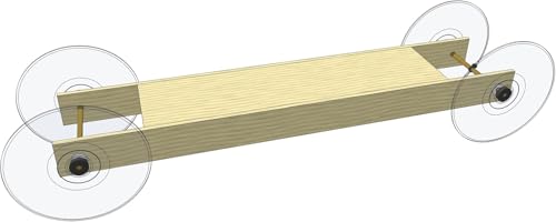 Low Inertia Wheel-Axle set (20-pack): Mousetrap/Rubber Band car projects