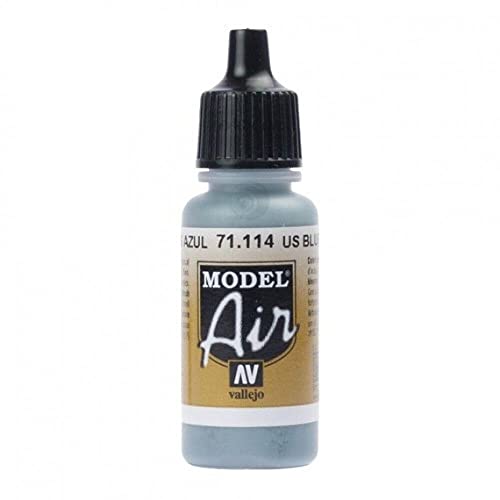 Vallejo US Blue Grey 2 Paint, 17ml - color: Blue,Grey, size: 0.57 Fl Oz (Pack of 1)