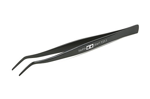 Tamiya 300074003 - Tweezers, Curved