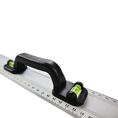 Aluminum Straight Edge Ruler with Handle, Cutting Ruler and Safety Ruler