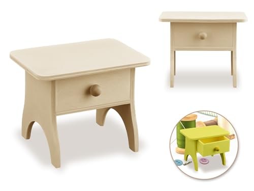 Multicraft Mini DIY Desk Drawer Wood Craft, 4.2-inch Height