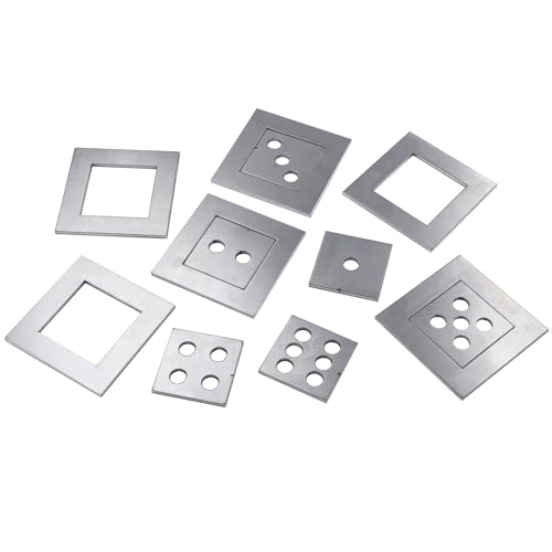 24pcs Welding Coupons, 1/8" 11 Gauge Mild Steel Welding Practice Plates, Beginners Welding Kit for MIG TIG Stick Arc Welding - size: 24-Piece