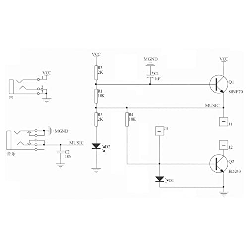 Soldering Practice Kit Music Black Tesla Coil (B) - style: BlackTesla
