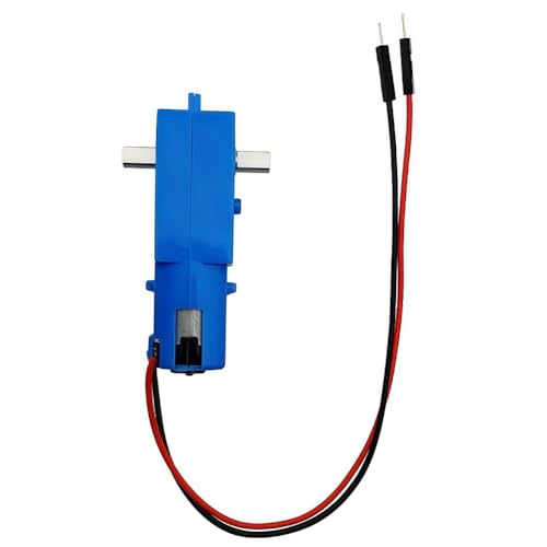 4PCS Dual-Axis 1:90 All Metal Gears TT Motor DC Gearbox Motor with 20cm Wire Male Connector for Smart Car