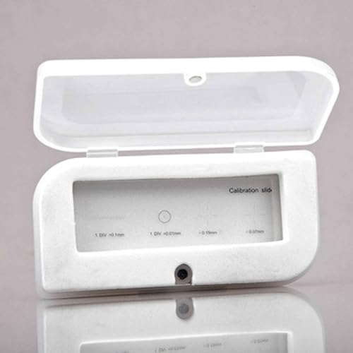 AmScope MR400 Microscope Calibration Slide, Four Graduated Scales - style: MR400