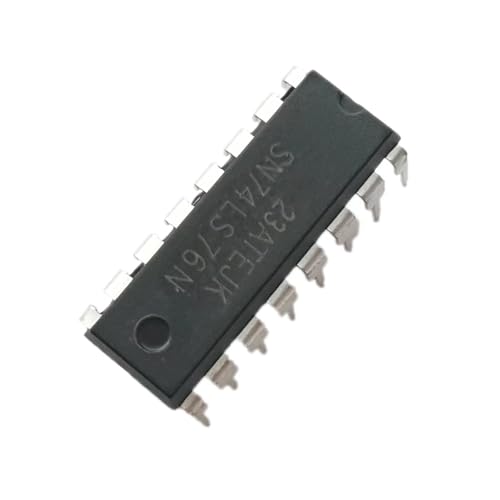 10pcs HD74LS76AP SN74LS76N 74LS76 74LS76 Dual JK Flip-Flop,DIP-16.