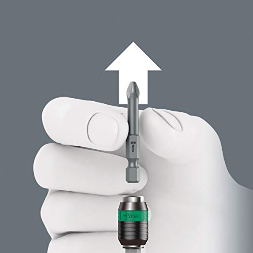 Wera 05051493001 838 RA-R M BITHOLDING SCREWDRIVER WITH RATCHET FUNCTIONALITY, 1/4", 1/4" X 123.5 MM