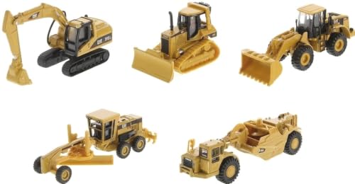 Diecast Masters Caterpillar Diecast Toy Replicas – 1:87 Scale Ca tModels Series II Assortment | Model 84404A
