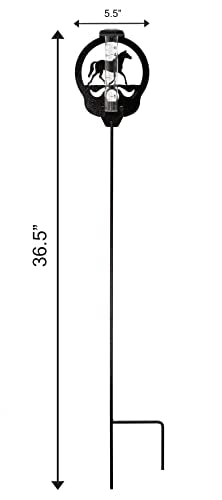 SWEN Products Horse - Quarter Rain Gauge