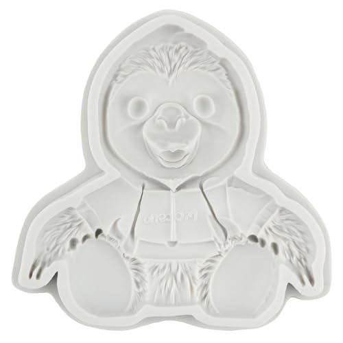 Cute Sloth Silicone Molds Animal Sloth Polymer Clay Mold - color: Style M