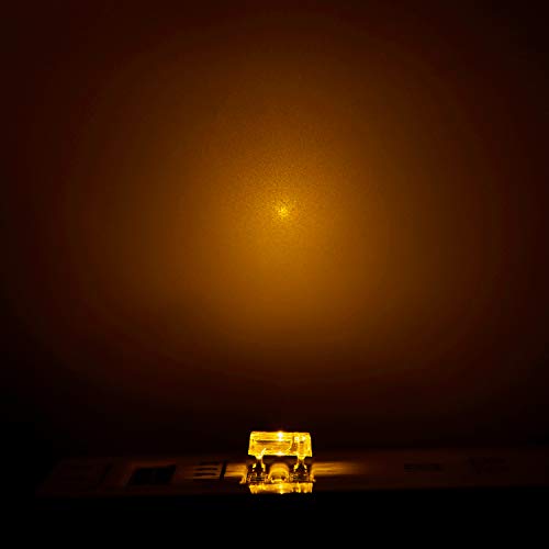 CHANZON 100 pcs Piranha Superflux Yellow LED Diode Lights (DC 2V 20mA) - color: E) Yellow (100pcs)