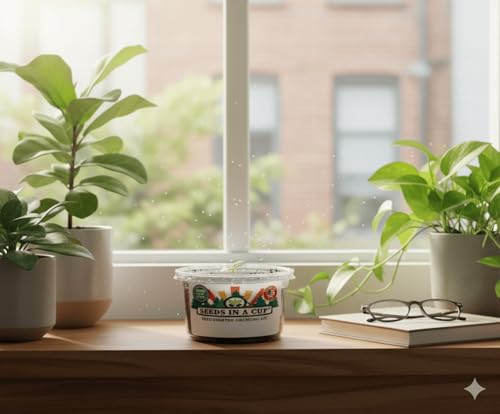 Seeds In A Cup® Lilac Seed Starter Kit | Grow Your Own Fragrant Lilac Tree from Seed | Memorial Gift | Complete Indoor/Outdoor Planting Kit with Soil & Instructions | Made in USA - style: Common Lilac (Syringa vulgaris)