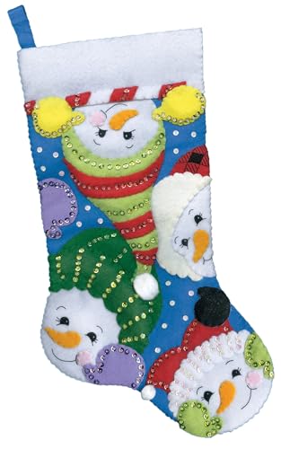 Peek A Boo Felt Stocking Kit