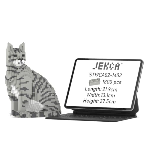 Cat 02S-M03 - color: Light Grey Tabby