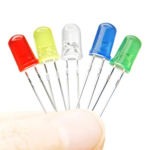 Gikfun 5mm LED Light Assorted Kit DIY LEDs for Arduino (Pack of 100pcs) EK8437
