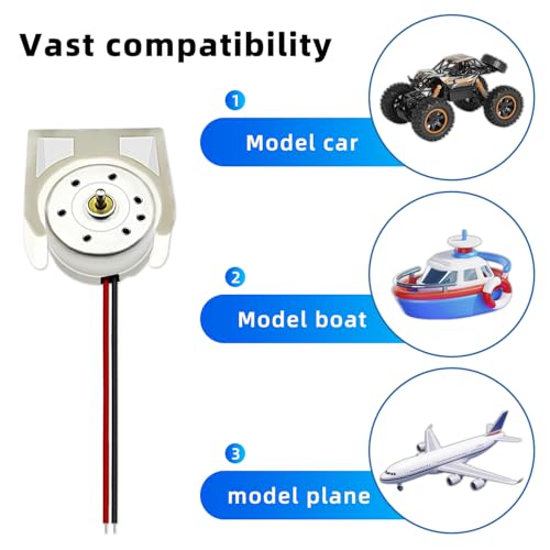 10PCS DC 3V Mini Motors with Brackets for DIY Wind Turbine Toys