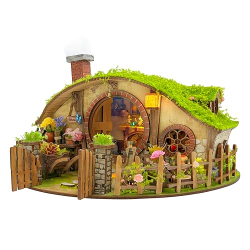 DIY Miniature House Kit Forest-Themed Mini House Building Kit - color: The Magic Ring House