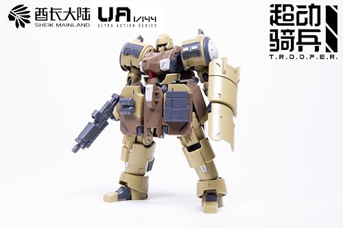 Sheik Mainland 1/144 Zarov Yellow Model Kit - color: Zarov Yellow