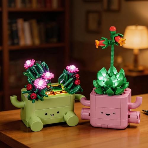 YEABRICKS LED Light for Lego-11506 Botanical Rocking Plants Building Blocks Model (Building Set NOT Included) - style: Only Light LEGO 11506 Rocking Plants