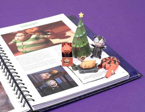 Disney: Tim Burton's The Nightmare Before Christmas Paper Models - Model Kit for Teens and Adults, Officially Licensed