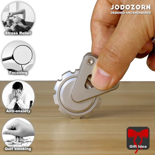 Pocket Ferris Wheel Fidget Toys Adults, 2 in 1 Desk Spinner