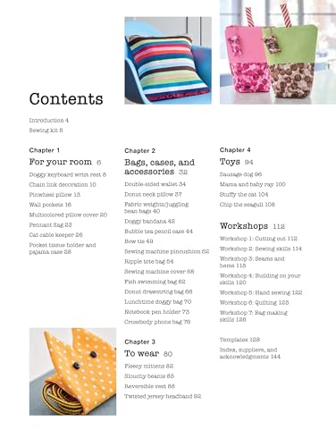 Sewing Machine Projects for Children: For children aged 7+ years - A fun and creative guide to making 30 toys, decorations, bags, and more