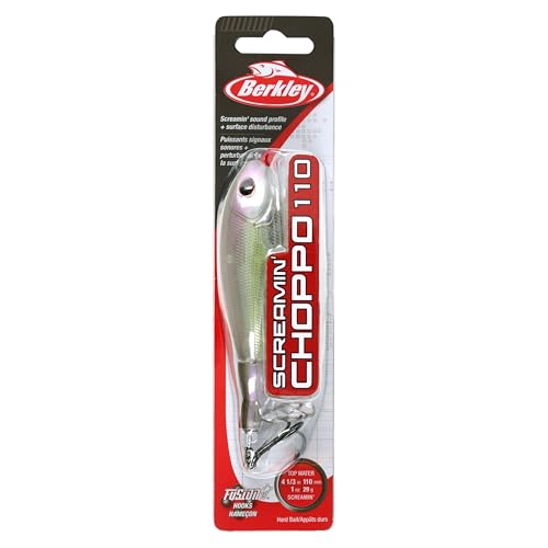Berkley Screamin' Choppo - color: Perfect Ghost, size: 4.3 in - 1 oz