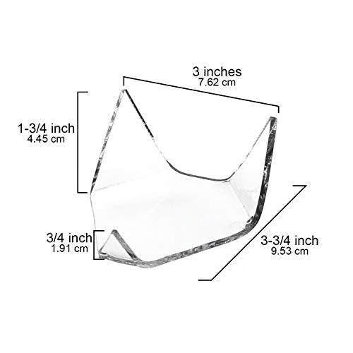 OnFireGuy 3 3-in Triangle Display Stands for Geodes & Minerals