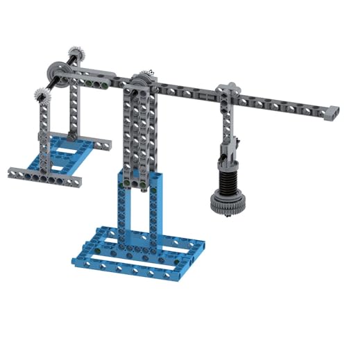 Thames & Kosmos Simple Machines Science Experiment & Model Building Kit, Introduction to Mechanical Physics, Build 26 Models to Investigate The 6 Classic Simple Machines