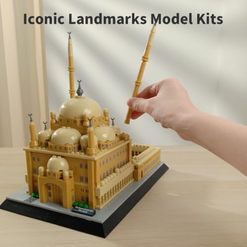 Oichy Egypt Landmark Architecture Model Kit Iconic Micro Building Block Set - color: Egypt Landmark Set