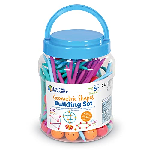 Learning Resources Geometric Shapes Building Set